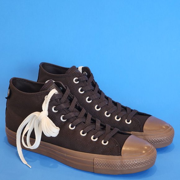 Converse CONS CTAS Pro Mid Velvet Brown Unisex Skate Sneakers A03224C NWT - Picture 1 of 6